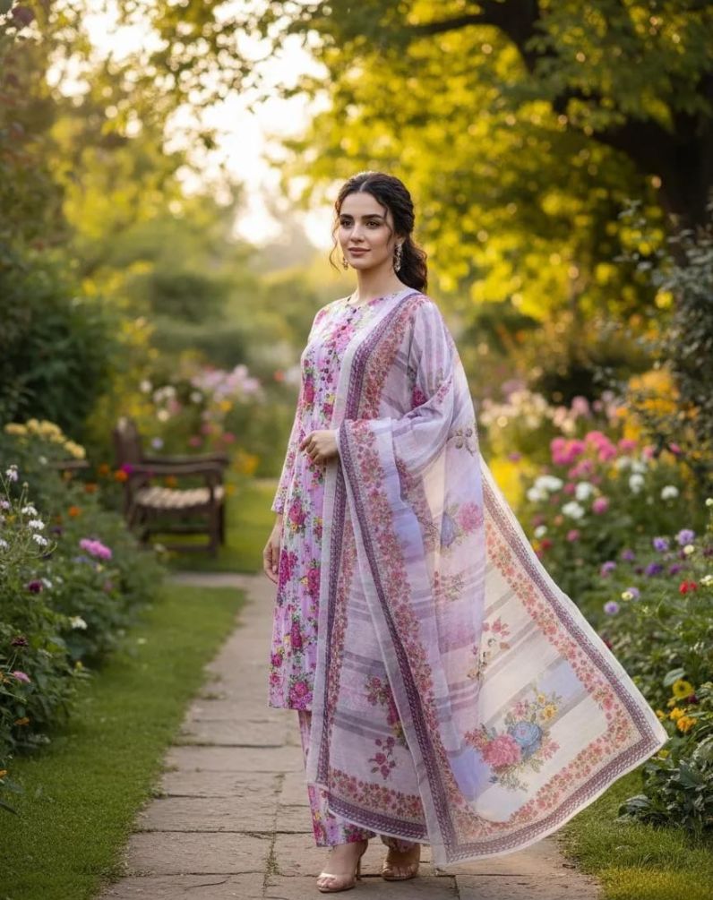 Fabric lawn